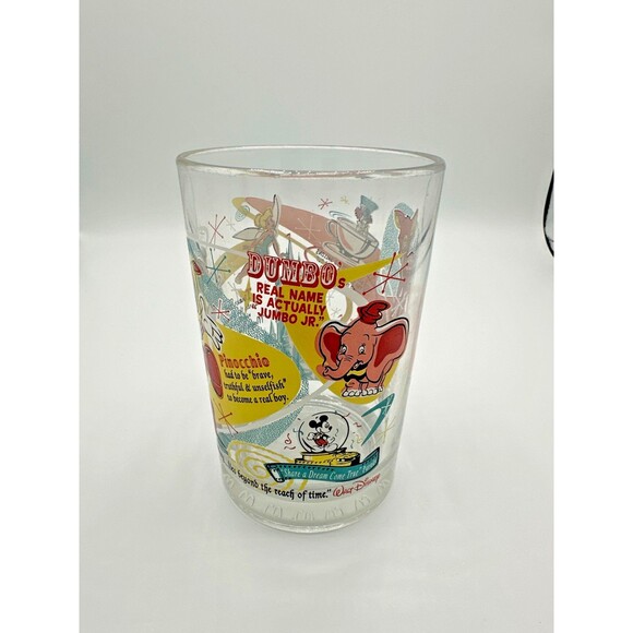 Disney 100 Years of Magic McDonald’s Glass – Fantasyland Tinker Bell Dumbo - Picture 4 of 7